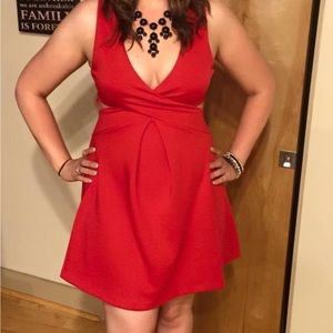 EXPRESS- Red dress. Size 12